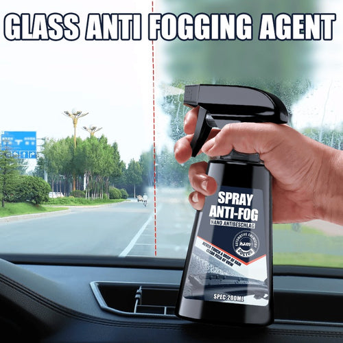 🔥 40% OFF –Long-Lasting Anti-Fog Spray – Clear Vision for Car Windows & Helmets
