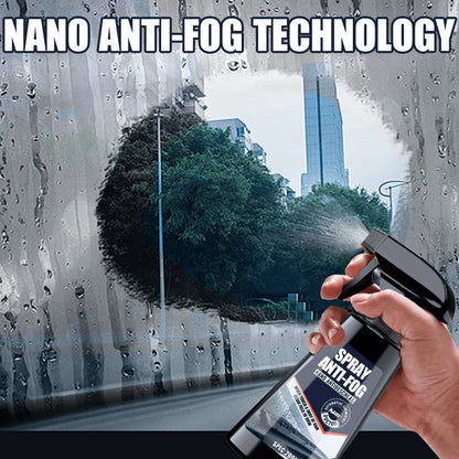 🔥 40% OFF –Long-Lasting Anti-Fog Spray – Clear Vision for Car Windows & Helmets