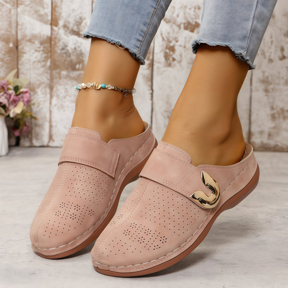 🏆 All-Day Comfort 👣 Leather Wedge Slip-Ons – Easy to Wear & Comfortable to Walk In ⏳ 𝐋𝐀𝐒𝐓 𝐃𝐀𝐘: 𝟖𝟎% 𝐎𝐅𝐅