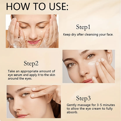 Turmeric Vitamin C Eye Serum – Brighten, Hydrate & Refresh Tired-Looking Eyes