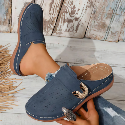 🏆 All-Day Comfort 👣 Leather Wedge Slip-Ons – Easy to Wear & Comfortable to Walk In ⏳ 𝐋𝐀𝐒𝐓 𝐃𝐀𝐘: 𝟖𝟎% 𝐎𝐅𝐅