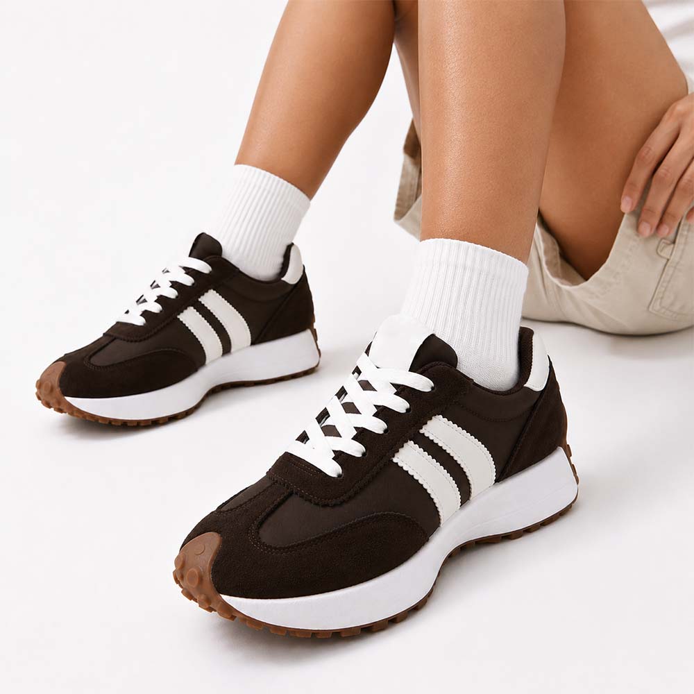 🏆 2026 Best Seller – Premium Retro Trainers for Women – Lightweight, Comfortable & Stylish ☁️👟