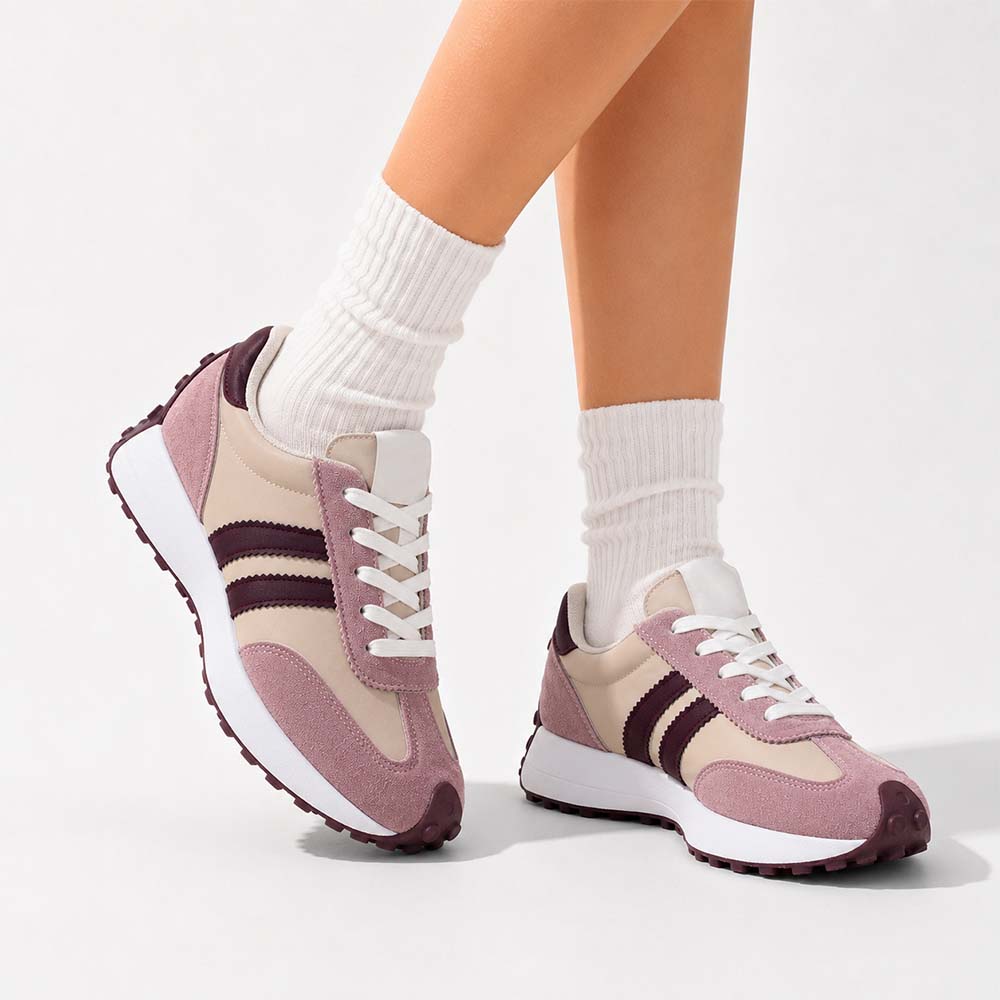 🏆 2026 Best Seller – Premium Retro Trainers for Women – Lightweight, Comfortable & Stylish ☁️👟