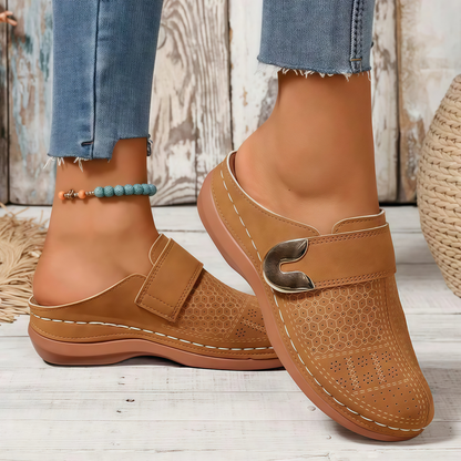 🏆 All-Day Comfort 👣 Leather Wedge Slip-Ons – Easy to Wear & Comfortable to Walk In ⏳ 𝐋𝐀𝐒𝐓 𝐃𝐀𝐘: 𝟖𝟎% 𝐎𝐅𝐅