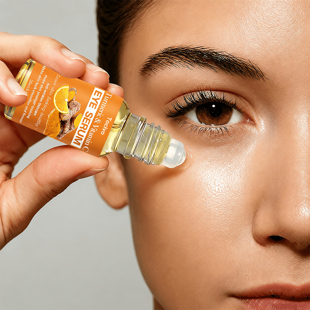 Turmeric Vitamin C Eye Serum – Brighten, Hydrate & Refresh Tired-Looking Eyes