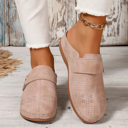 🏆 All-Day Comfort 👣 Leather Wedge Slip-Ons – Easy to Wear & Comfortable to Walk In ⏳ 𝐋𝐀𝐒𝐓 𝐃𝐀𝐘: 𝟖𝟎% 𝐎𝐅𝐅