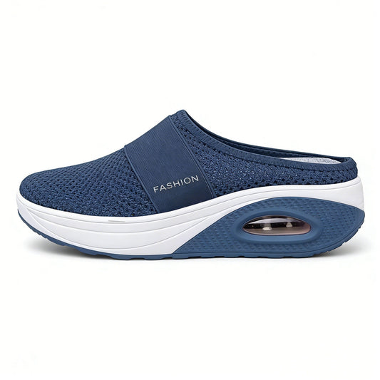 (🔥 LAST DAY SALE-80% OFF🔥) Free shipping-BQODQO® Diabetic Air-Cushion Slip-On Walking Shoes, Orthopedic Diabetic Slippers, with Arch-Support for Women