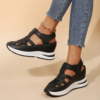 ✨Free Shipping – BQODQO® Women's Sandals with Soft Adjustable Design – Hook & Loop Fastening & Comfortable Fit for Wide and Narrow Feet