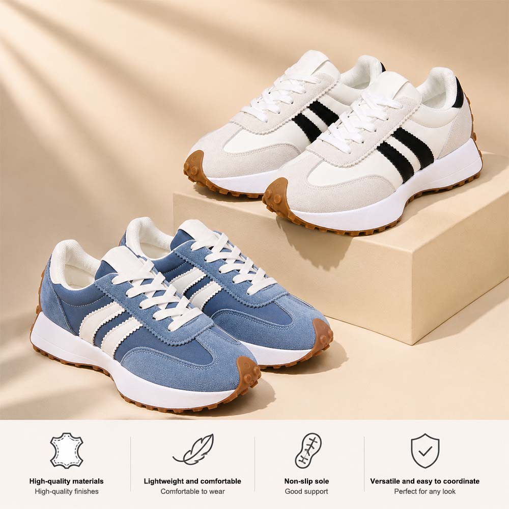 🏆 2026 Best Seller – Premium Retro Trainers for Women – Lightweight, Comfortable & Stylish ☁️👟