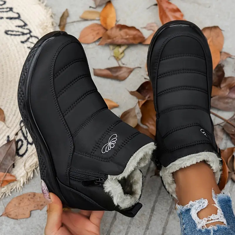 🔥LAST DAY: 80% OFF | Limited Time Sale: Women’s Insulated Snow Boots – Waterproof & Fur-Lined