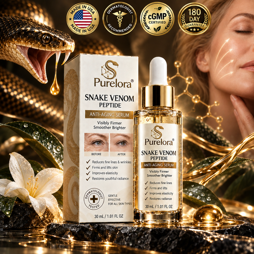 🔥 LAST DAY: 80% OFF | Snake Venom Anti-Wrinkle Serum – Smooth Fine Lines & Firm-Looking Skin