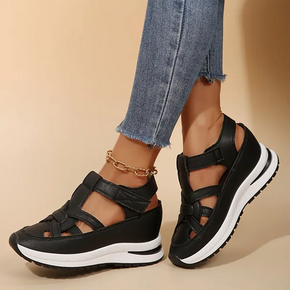✨Free Shipping – BQODQO® Women's Sandals with Soft Adjustable Design – Hook & Loop Fastening & Comfortable Fit for Wide and Narrow Feet