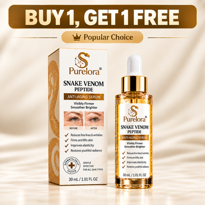 🔥 LAST DAY: 80% OFF | Snake Venom Anti-Wrinkle Serum – Smooth Fine Lines & Firm-Looking Skin