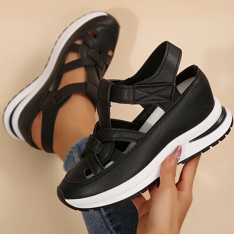 ✨Free Shipping – BQODQO® Women's Sandals with Soft Adjustable Design – Hook & Loop Fastening & Comfortable Fit for Wide and Narrow Feet