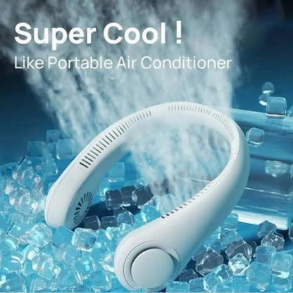 🏆 2026 Best Seller🏆  Portable Bladeless Hanging Neck Fan - 3-Second Instant Cooling