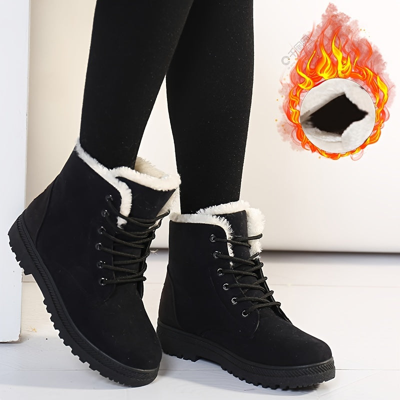 🔥Last Day Promotion 50% OFF - Women's Fleece Lined Snow Boots
