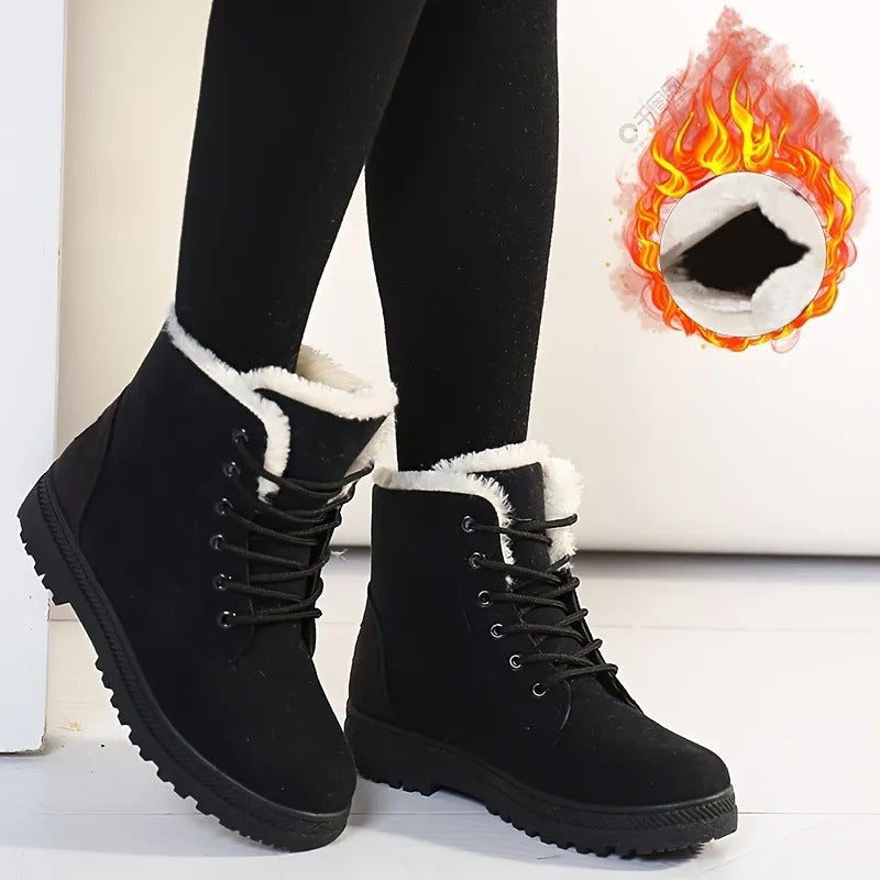 🔥Last Day Promotion 50% OFF - Women's Fleece Lined Snow Boots