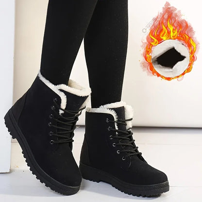 🔥Last Day Promotion 50% OFF - Women's Fleece Lined Snow Boots