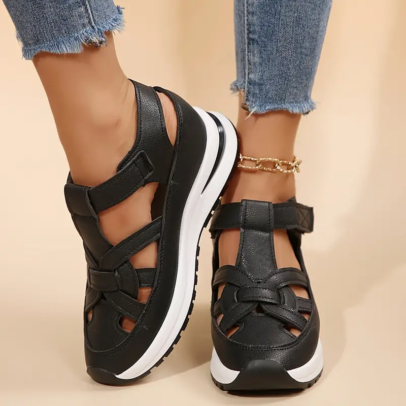 ✨Free Shipping – BQODQO® Women's Sandals with Soft Adjustable Design – Hook & Loop Fastening & Comfortable Fit for Wide and Narrow Feet