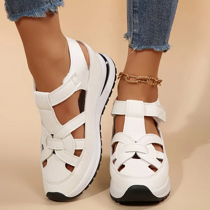 ✨Free Shipping – BQODQO® Women's Sandals with Soft Adjustable Design – Hook & Loop Fastening & Comfortable Fit for Wide and Narrow Feet