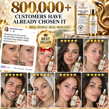 🔥 LAST DAY: 80% OFF | Snake Venom Anti-Wrinkle Serum – Smooth Fine Lines & Firm-Looking Skin