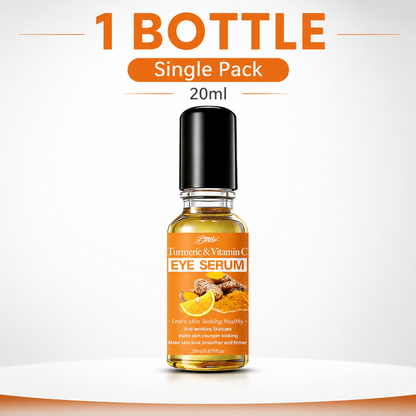 Turmeric Vitamin C Eye Serum – Brighten, Hydrate & Refresh Tired-Looking Eyes