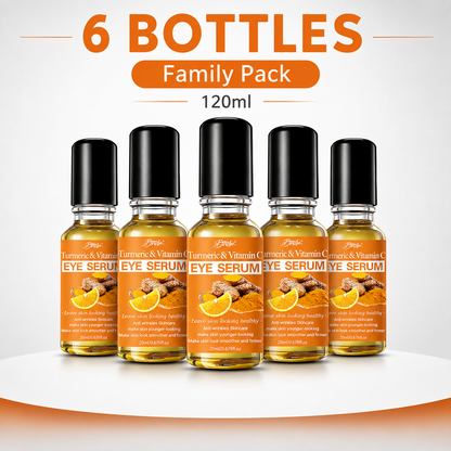 Turmeric Vitamin C Eye Serum – Brighten, Hydrate & Refresh Tired-Looking Eyes