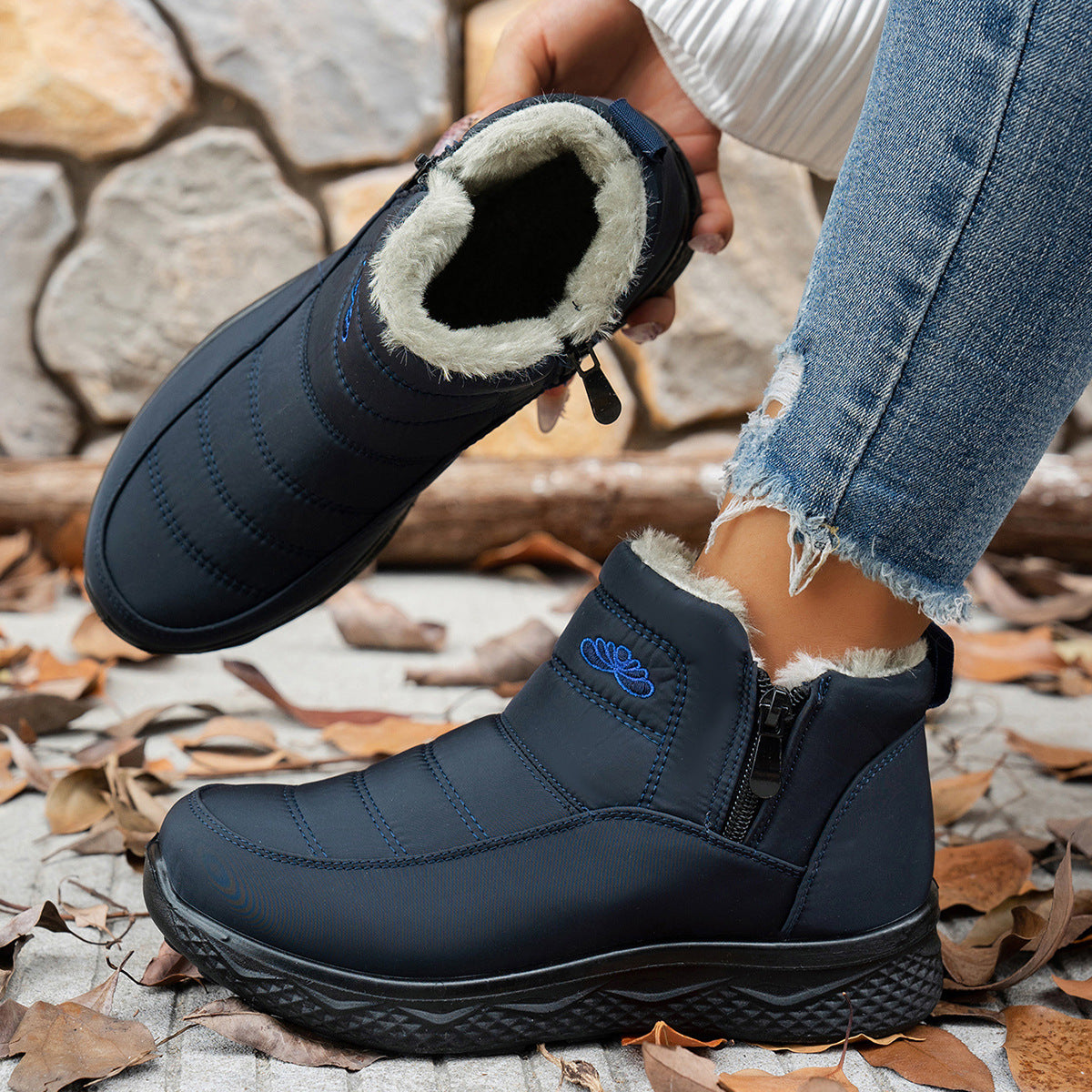 🔥LAST DAY: 80% OFF | Limited Time Sale: Women’s Insulated Snow Boots – Waterproof & Fur-Lined