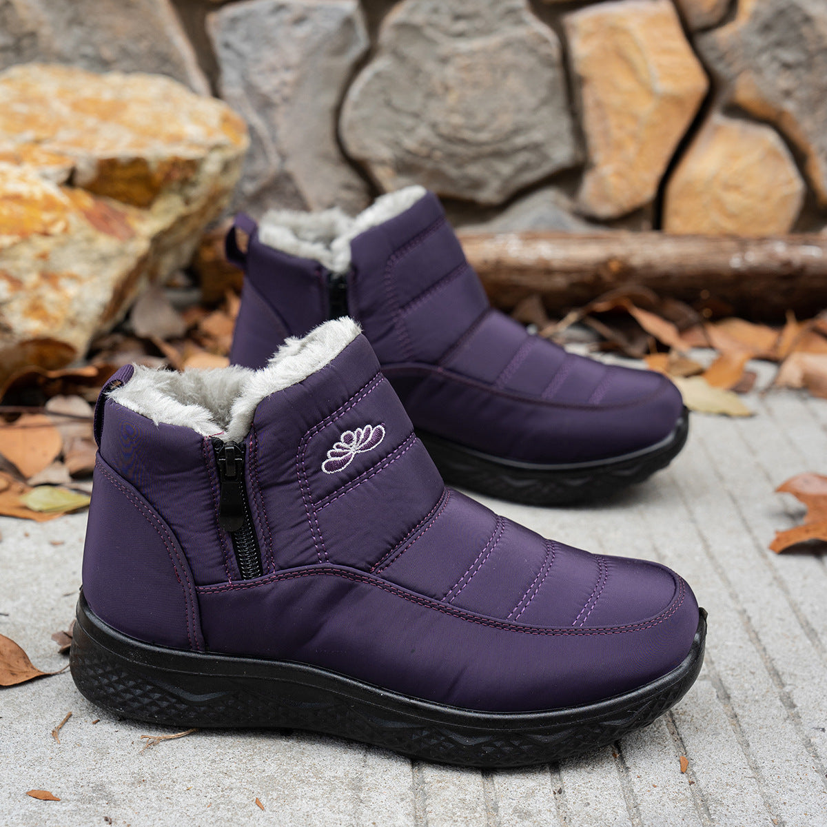 🔥LAST DAY: 80% OFF | Limited Time Sale: Women’s Insulated Snow Boots – Waterproof & Fur-Lined