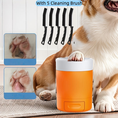 🔥 40% OFF – Dog Paw Cleaner Cup – Clean Muddy Paws in Seconds