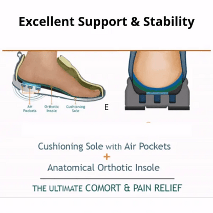 🔥 LAST DAY: 80% OFF | Orthopedic Shoes That Support Your Feet All Day