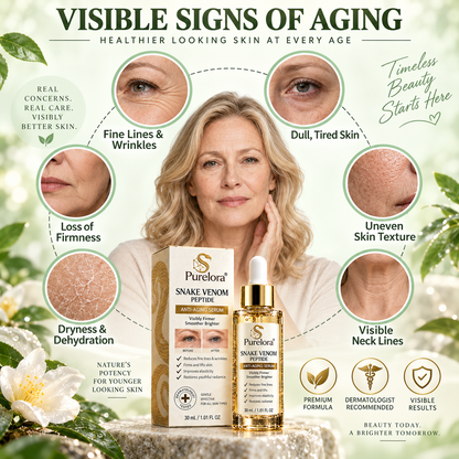 🔥 LAST DAY: 80% OFF | Snake Venom Anti-Wrinkle Serum – Smooth Fine Lines & Firm-Looking Skin
