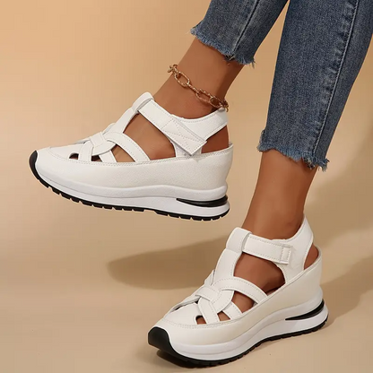✨Free Shipping – BQODQO® Women's Sandals with Soft Adjustable Design – Hook & Loop Fastening & Comfortable Fit for Wide and Narrow Feet