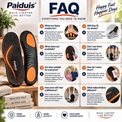 🔥 LAST DAY: 80% OFF | Graphene Slimming Insoles | Weight Management Foot Support