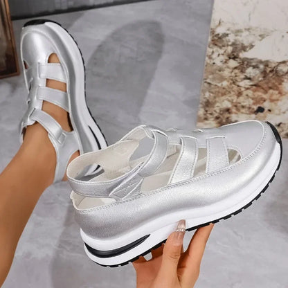 ✨Free Shipping – BQODQO® Women's Sandals with Soft Adjustable Design – Hook & Loop Fastening & Comfortable Fit for Wide and Narrow Feet